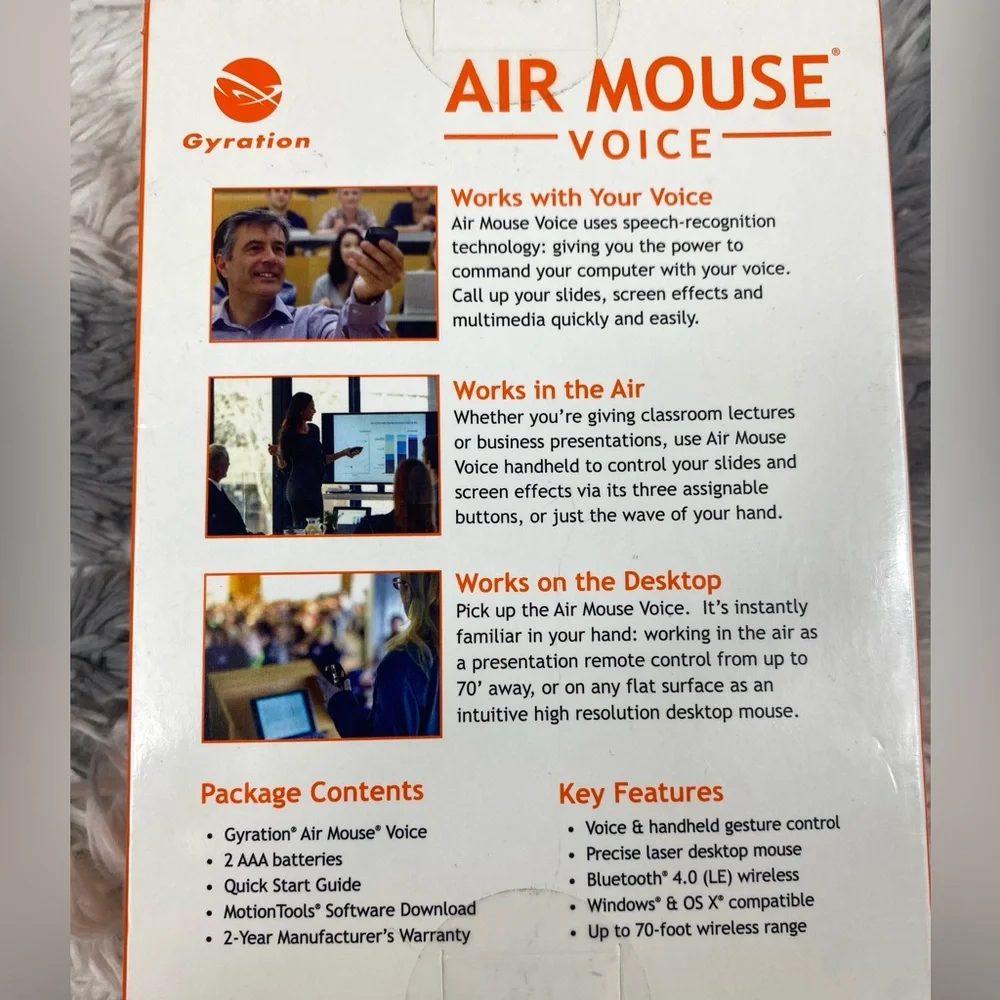 SMK-Link Gyration Air Mouse Voice (GYM3300)